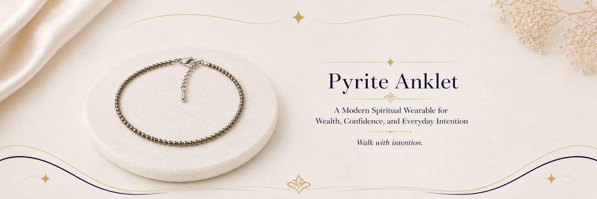 Pyrite Anklet Meaning, Benefits and How to Wear It