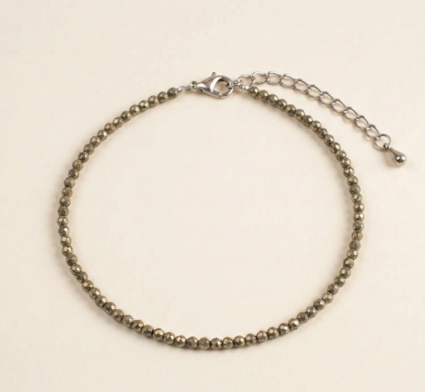 Pyrite Anklet