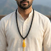 108+1 Original Karungali Jaap Mala & Karungali Bracelet Combo - Natural Ebony Wood Beads Govt. Certified
