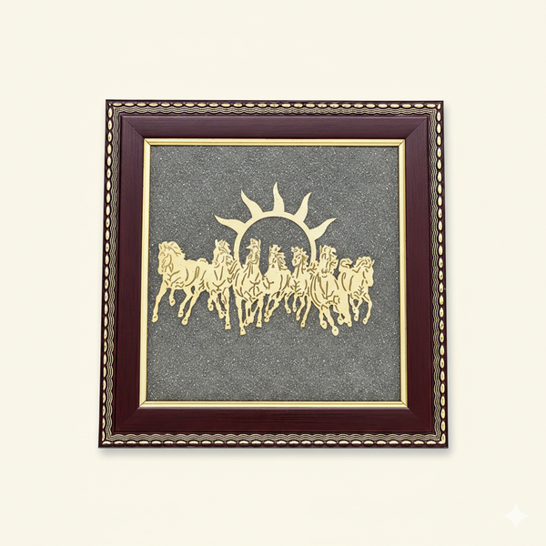 7 Horses Pyrite Frame