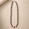 Silver Plated Karungali Rudraksha Mala